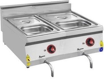 CSA İnox Karacasan Industrial 700 Series Countertop Electric Sauce Bain-Marie Machine  - Image 1