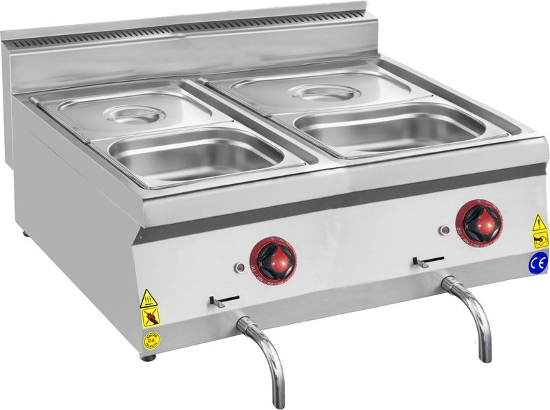 CSA İnox Karacasan Industrial 700 Series Countertop Electric Sauce Bain-Marie Machine  - Image 2