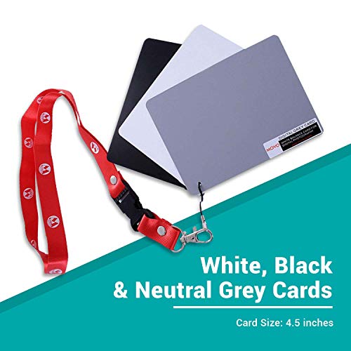 Movo Photo Color, White Balance Card Set for Digital Photography (Index Card Sized, 5 X 4) - Image 4