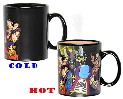 JUST FUNKY Dragon Ball Super Anime Manga Heat Reactive Color Changing 16 OZ. Tea Coffee Mug Cup - Image 3