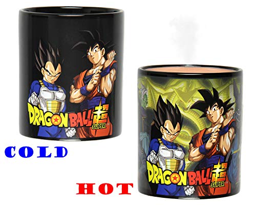 JUST FUNKY Dragon Ball Super Anime Manga Heat Reactive Color Changing 16 OZ. Tea Coffee Mug Cup - Image 2