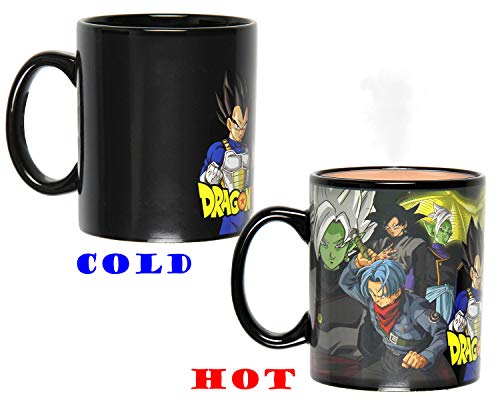JUST FUNKY Dragon Ball Super Anime Manga Heat Reactive Color Changing 16 OZ. Tea Coffee Mug Cup - Image 4