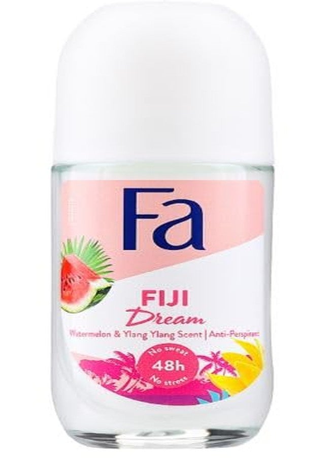 Fa- Fiji Dream roll on Anti-perspirant 50ml, 1.69 Fl Oz (Pack of 1)