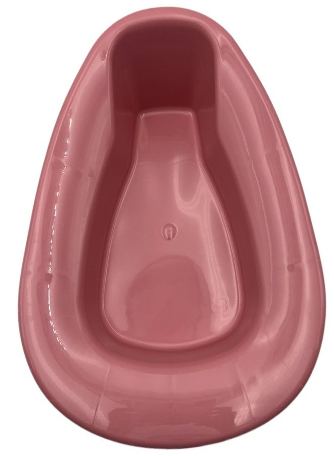 Comfort Axis Heavy Duty Stackable Plastic Bedpan, Rose (Pack of 2) - Image 5