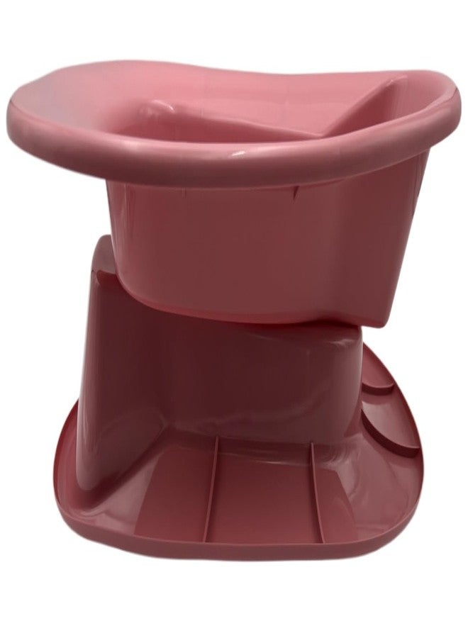 Comfort Axis Heavy Duty Stackable Plastic Bedpan, Rose (Pack of 2) - Image 4