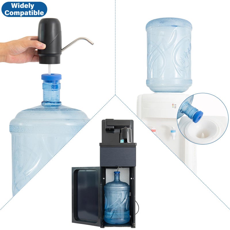 Yepfomi (3 Pack) Yepfomi Reusable 5 Gallon Water Jug Cap  Food Grade Silicone Replacement Bucket Lid For 2/3/4/5 Gallon Bottle 55Mm Standard Tops Water Bottle And Water Dispenser - Image 5