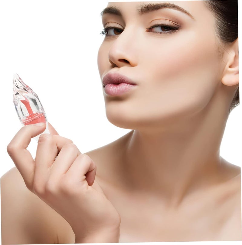 Beaupretty 6pcs Cute Lip Gloss Tubes Lipgloss Tubes Lip Balm Bottles Diy Lipstick Kit Refillable Random Color - Image 2