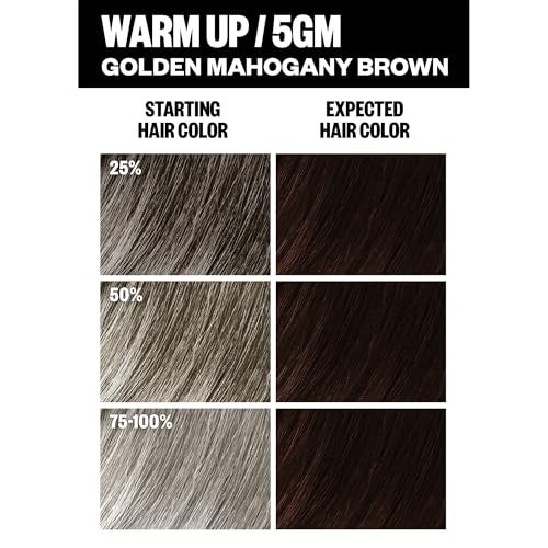 IGK Permanent Hair Dye Color Kit | 5GM Warm Up - Golden Mahogany Brown | 100% Gray Color Coverage + Strengthen + Shine | Ammonia Free - Image 5
