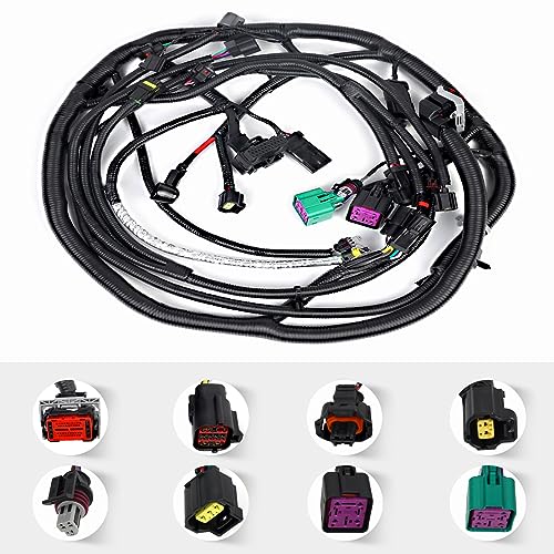 YESHMA تجميع سلك المحرك YESHMA متوافق مع فورد F250 F350 F450 F550 سوبر ديوتي 6.0L ديزل استبدال: 5C3Z-12B637-BA 5C3Z12B637BA - Image 2