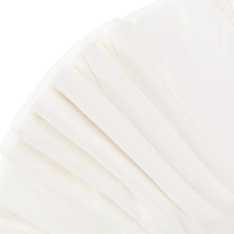 YumSur 100 Count White Cupcake Liners, Square Baking Cup, Paper Cupcake Liners -No Smell, Food Grade & Grease - Image 3