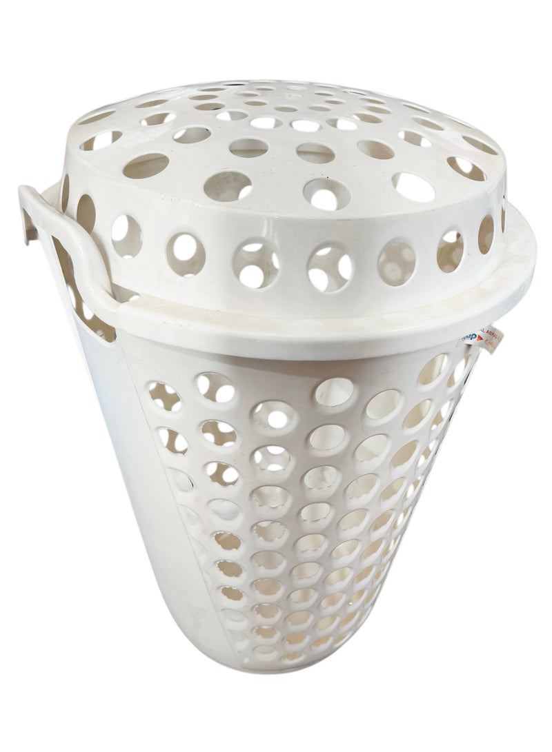 Large Size Laundary Basket With Lid 85cm Height - Image 1