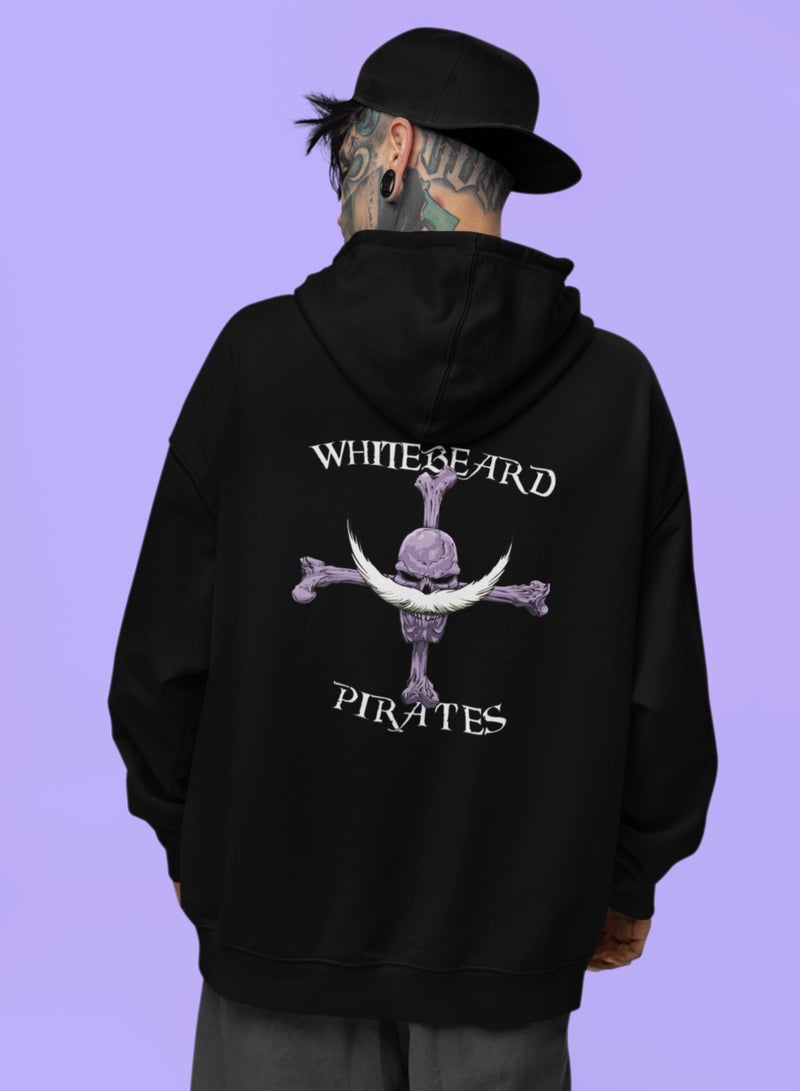ZOOM قراصنة اللحية البيضاء - سترة هودي من ون بيس