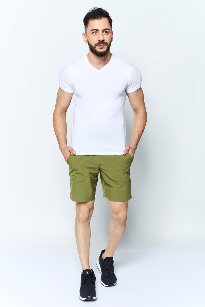 PUMA Men Sportswear Fit Training Shorts, Green - Image 4