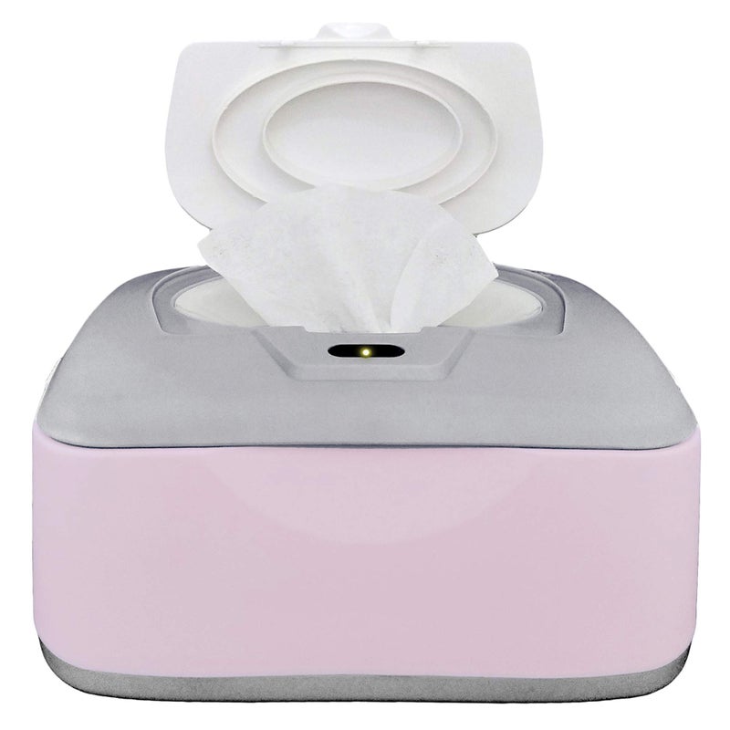 GO GO PURE GOGO pure Baby Wet Wipes Warmer & Dispenser, Holder and Case - Purple, Playful/Cute, with Easy Press On/Off Switch, Holds 100 Wipes, Worldwide Use - Image 1