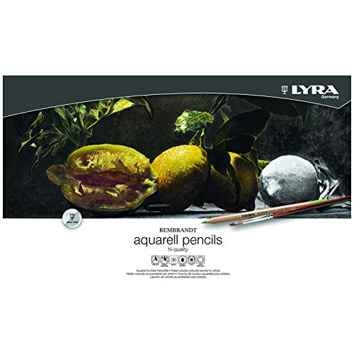 Lyra Rembrandt Aquarell Watercolor Pencils - 36 Vibrant Professional Watercolor Pencils for Artists and Students of All Ages - Water Color Pencils for Painting Drawing and Watercolor Effects - Image 4