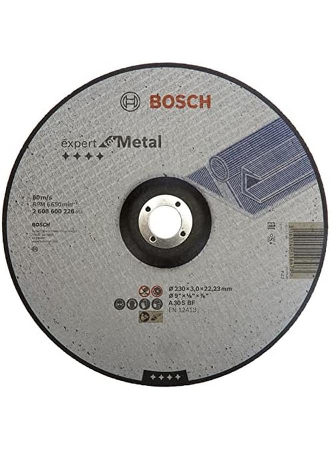 BOSCH Expert For Metal Grinding Disc For Small Angle Grinders 1 Piece 230 Mm Diameter 3.00 Mm Thickness - Image 2