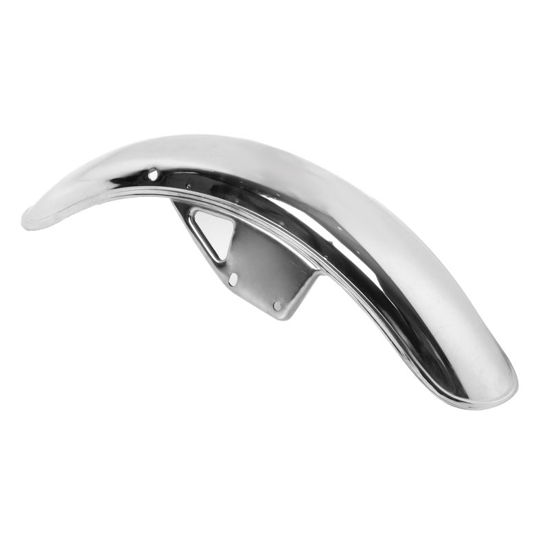 Motorcycle Front Mudguard: Stainless Steel Material, Easy Install Replacement - Corrosion-Resistant Retro Style Mud Flap for Suzuki GN125 Motorcycle Engine & Tire Protection - Image 2