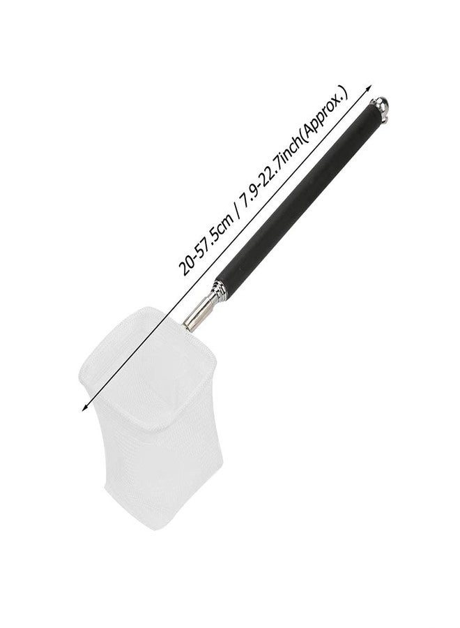 فديت صنارة صيد صغيرة قابلة للتعديل من Fdit لروبيان أحواض السمك، قابلة للتمديد من 20 إلى 57.5 سم (أسود) - Image 2