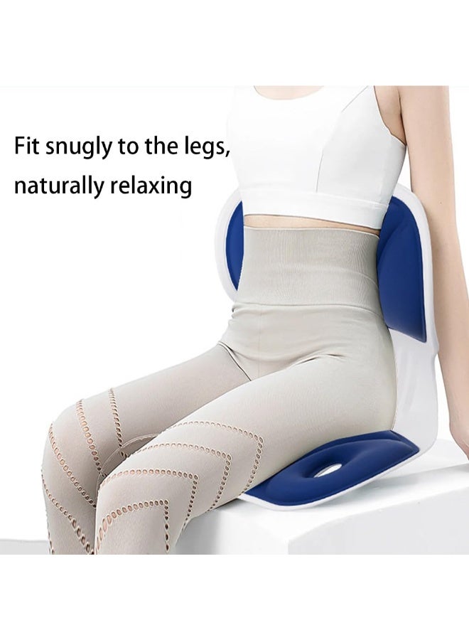 كيلا وسادة بتلة لتصحيح وضعية الجلوس، وحماية الخصر، والجلوس في المكتب دون تعب، وتصحيح وضعية الطلاب، وحماية العمود الفقري، وحماية الورك، وسادة كرسي رمادية - Image 4