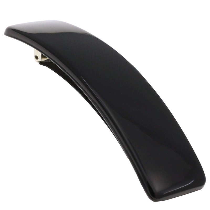 Camila Paris CP1476 French Hair Barrette Clip for Girls Rubberized Automatic Clasp Strong Hold Grip Hair Clips for Women No Slip and Durable Styling Girls Hair Accessories Made in France