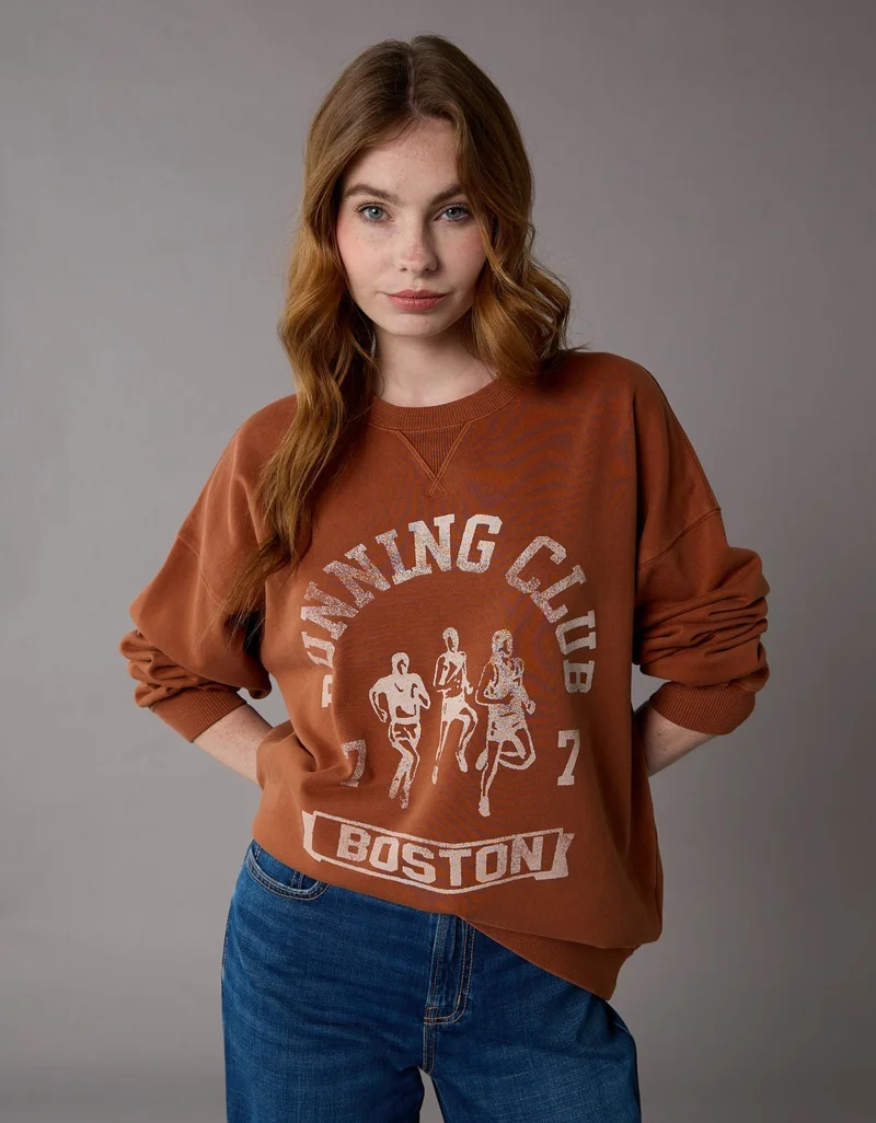 امريكان ايجل سويت-شيرت فضفاض