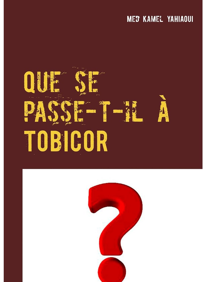 Que se passe-t-il a TOBICOR 
