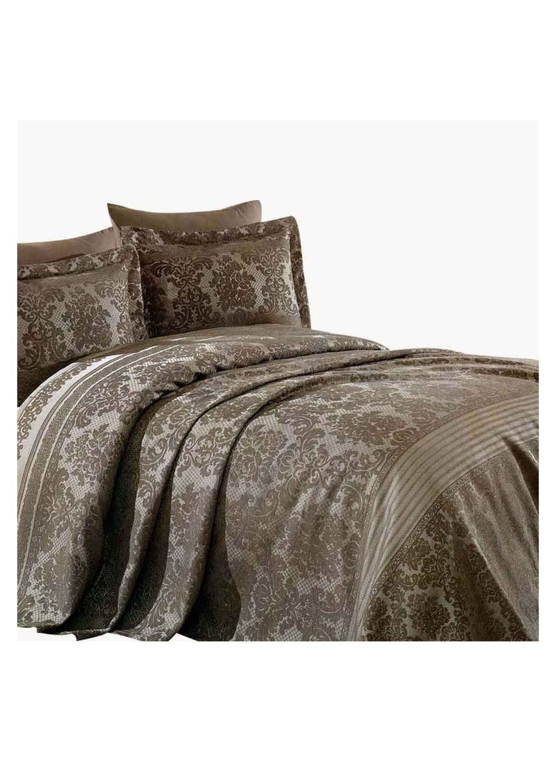 Family Bed quilt Set Jacquard 3 pieces size 240 x 240 cm model 405 from Family Bed  - Image 2