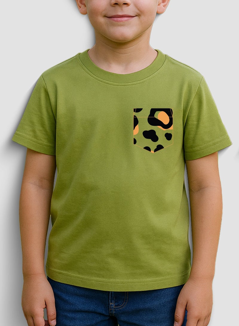 Y&CO Cheetah Pocket TShirt - Image 3