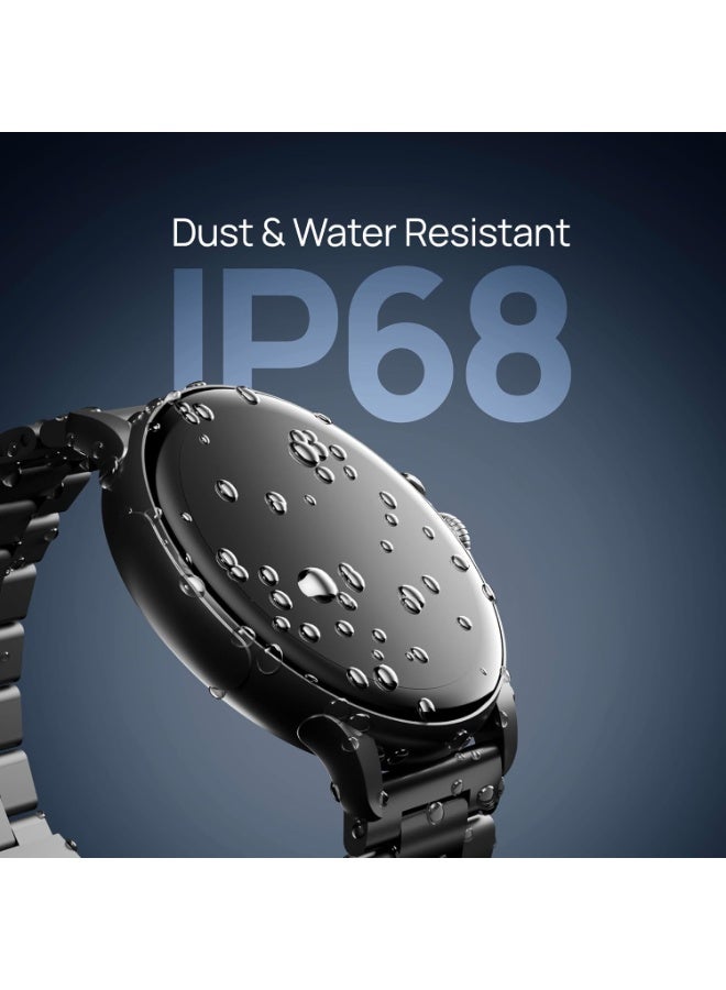 HMD WATCH X1 Smartwatch, 1.43" AMOLED Display, 5 Day Battery, 700+ Sports Mode via HMD Watch App, IP68 Dust Water Resistant, Health Monitor, Sleep Score, Fitness Tracker, iOS Android Gray - Image 5