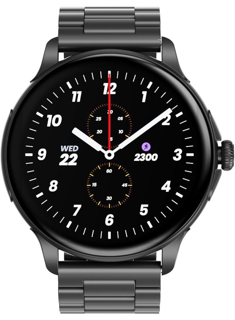 HMD WATCH X1 Smartwatch, 1.43" AMOLED Display, 5 Day Battery, 700+ Sports Mode via HMD Watch App, IP68 Dust Water Resistant, Health Monitor, Sleep Score, Fitness Tracker, iOS Android Gray - Image 2