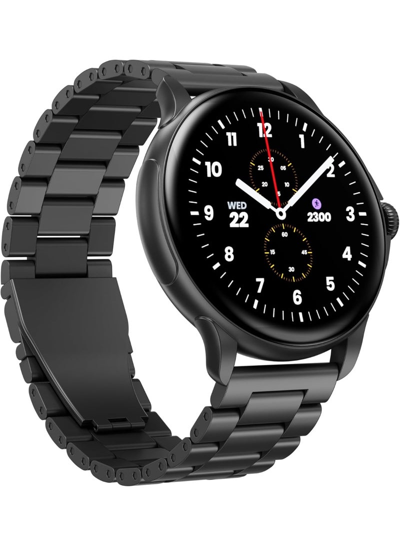 HMD WATCH X1 Smartwatch, 1.43" AMOLED Display, 5 Day Battery, 700+ Sports Mode via HMD Watch App, IP68 Dust Water Resistant, Health Monitor, Sleep Score, Fitness Tracker, iOS Android Gray - Image 1
