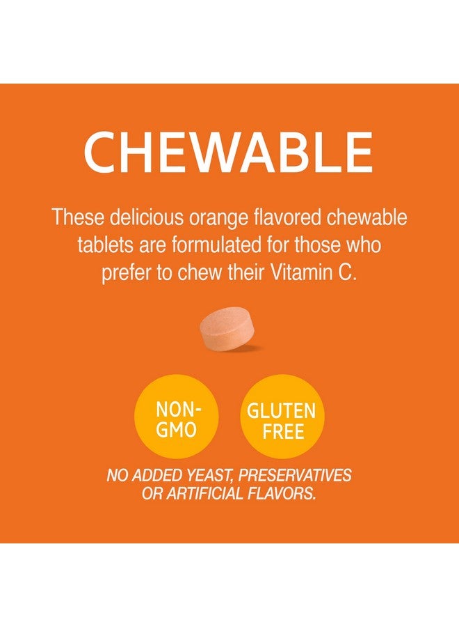 21st Century Vitamin C 500 mg Chewable Tablets, Orange, 110 Count - Image 3