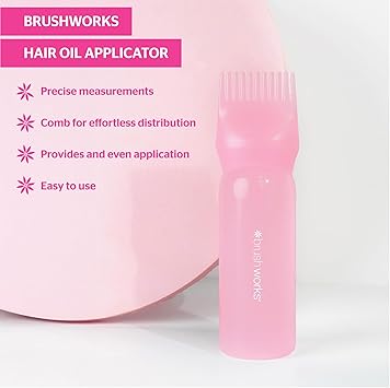 Brushworks أداة تطبيق زيت الشعر من بروسوركس - Image 3