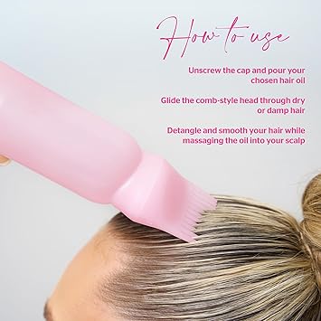 Brushworks أداة تطبيق زيت الشعر من بروسوركس - Image 5