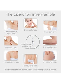 Generic Home Use IPL Beauty Device Permanent Hair Removal for Whole Body Laser Hair Removal Device Permanent Painless Remover Reduction in Hair Regrowth for Women and Man Body  - Image 3