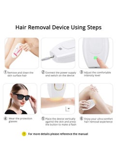 Generic Home Use IPL Beauty Device Permanent Hair Removal for Whole Body Laser Hair Removal Device Permanent Painless Remover Reduction in Hair Regrowth for Women and Man Body  - Image 4