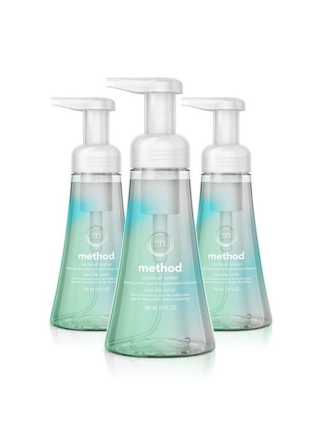 Method Foaming Hand Wash Coconut Water 10 Oz 3 Pack Packaging May Vary - Image 2