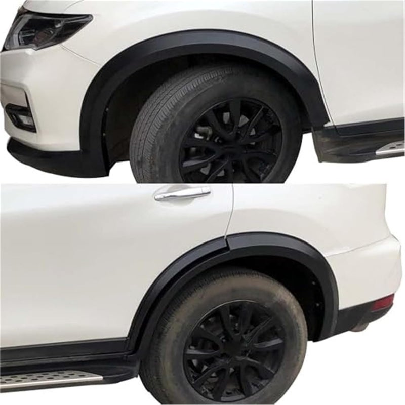 Wivplex 6pcs Matte Black Wheel Arch Fender Flares for Nissan X-Trail T32 - Image 4