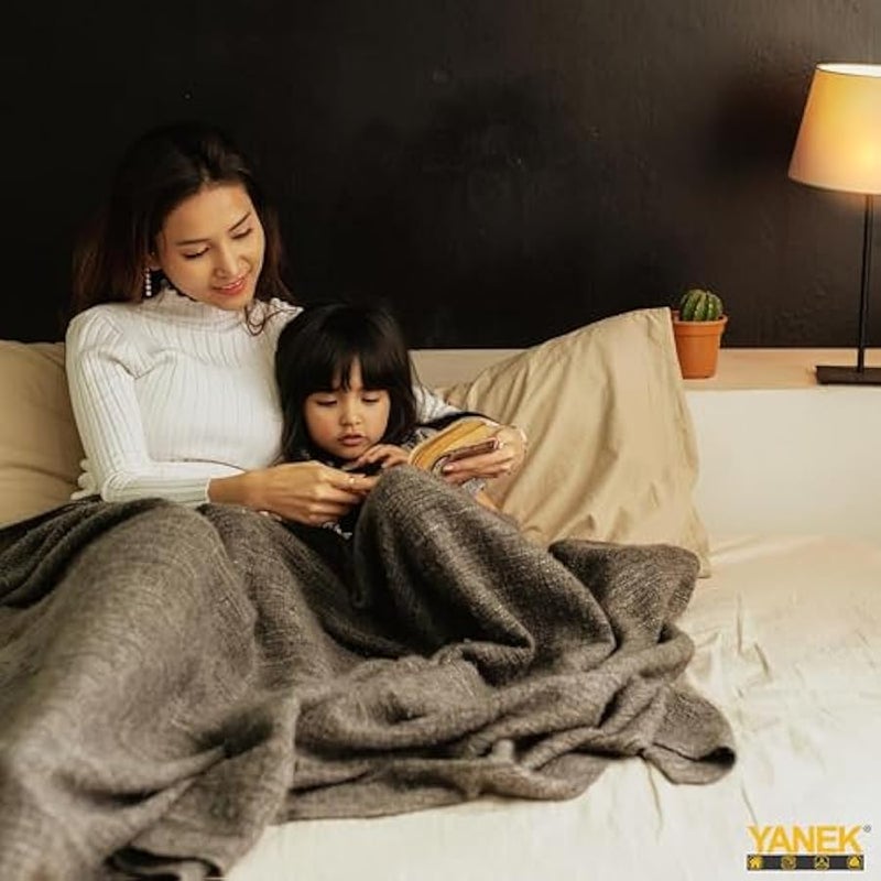 Loquat Yanek Fleece Blanket - Ultra Soft Microfiber Luxury Blanket for Couch, Sofa, Bed, Chair, and Travel (150 x 200, Printed-MixColor) - Image 3