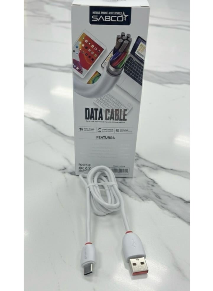 كابل بيانات USB عالي السرعة من النوع C - متين وعالمي للمزامنة/الشحن - Image 5