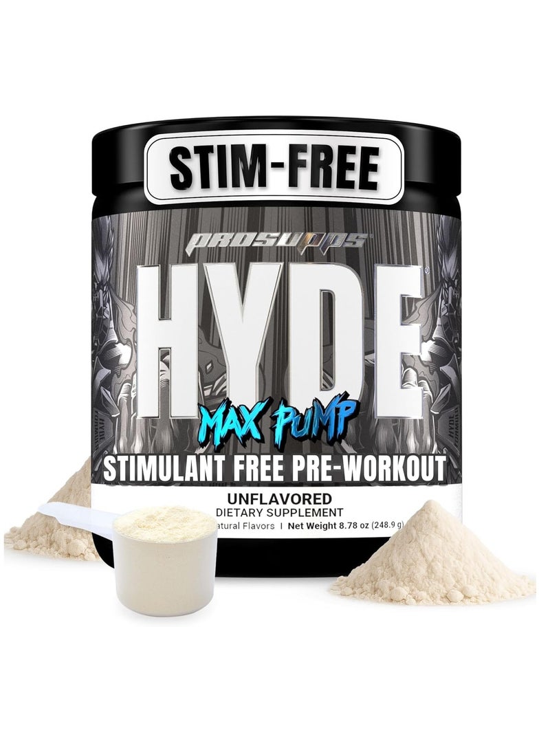 ProSupps PS Hyde Max Pump 20 Serving Unflavored - Image 1