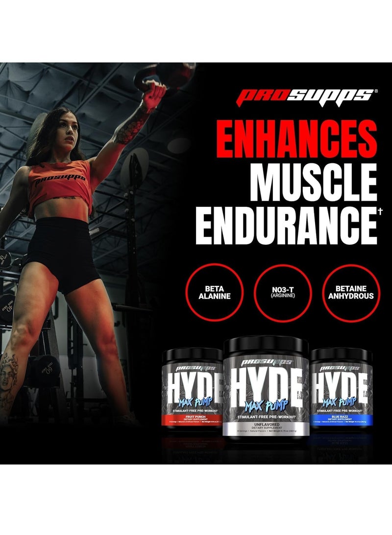 ProSupps PS Hyde Max Pump 20 Serving Unflavored - Image 4