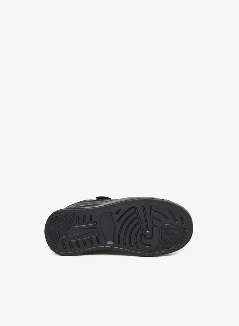 Styli Active Plain Sneakers with Hook and Loop