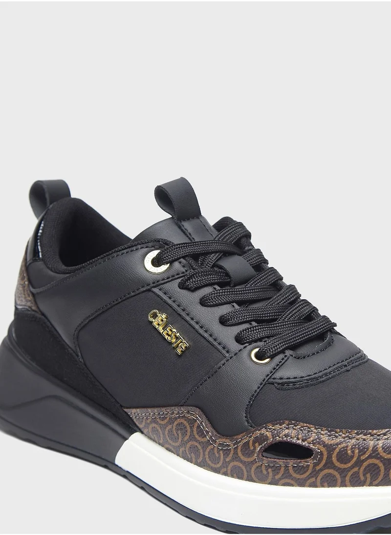 Celeste Lace Up Low Top Sneakers