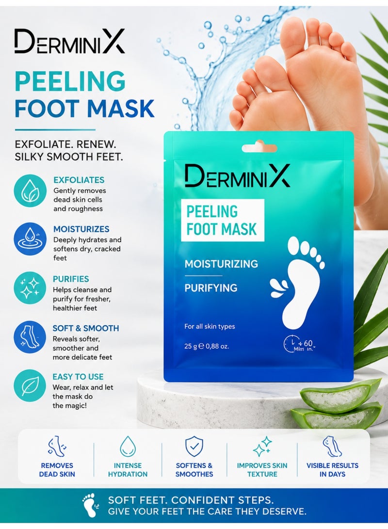 Derminix Peeling Foot Mask 25 g - Image 2