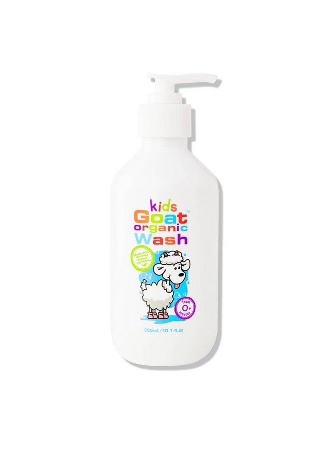 Goat Milk Kids Organic Body Wash: Balance and Moisture for Kids and Babies' Skin, 10.1 Fl oz - Image 1