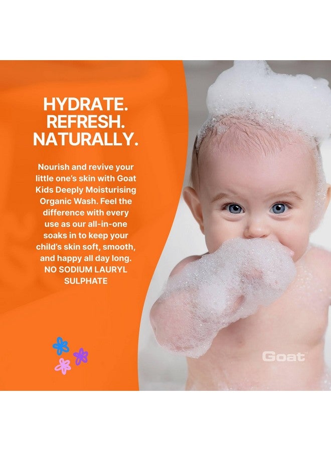 Goat Milk Kids Organic Body Wash: Balance and Moisture for Kids and Babies' Skin, 10.1 Fl oz - Image 5