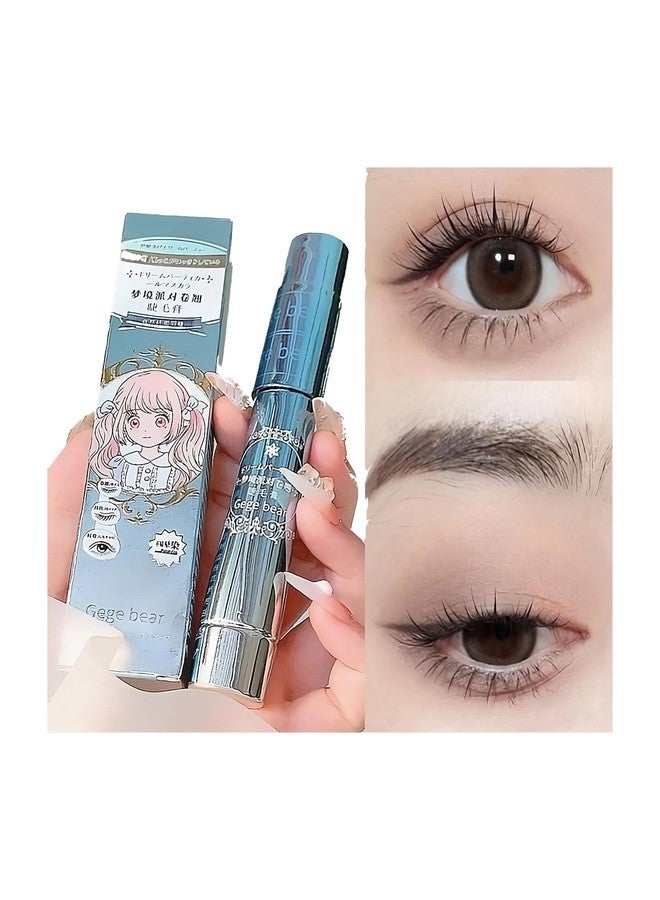 Gege Bear Fiber Curly Mascara: Waterproof, Smudge-Proof Perfection for Women Seeking All-Day Volume, Curl, and Definition - A Must-Have Mascara for Effortlessly Beautiful Eye Makeup (Black, Pack of 1) - Image 1