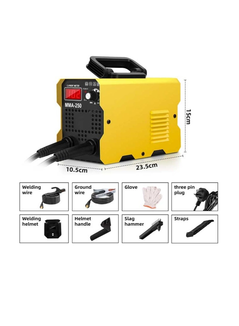 MMA-250 Electric Welding Machine Household Metal Mini Manual Welding Machine Direct Current Welding Machine - Image 2