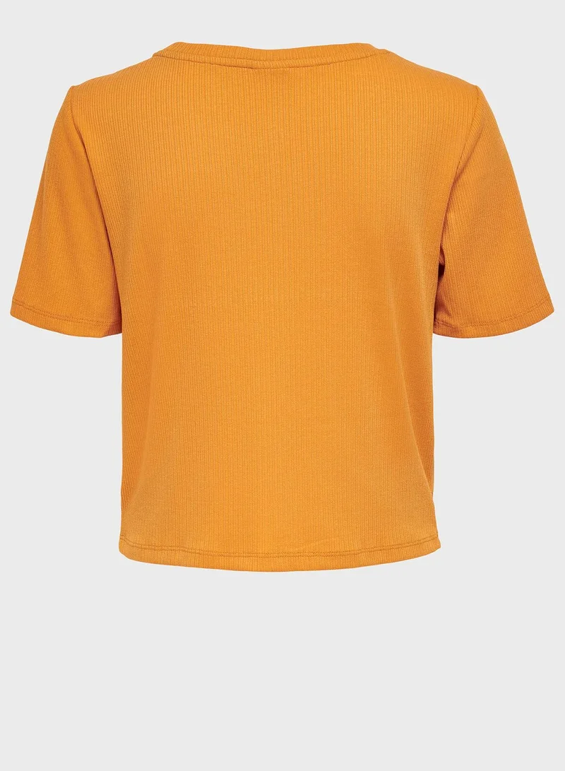 Jacqueline de Yong Front Twisted Top